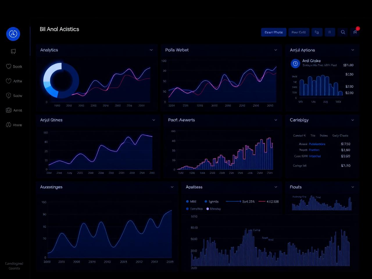 Store performance dashboard